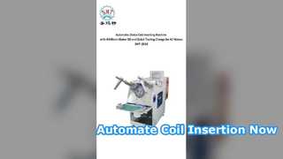 Máy chèn cuộn dây tự động cho động cơ