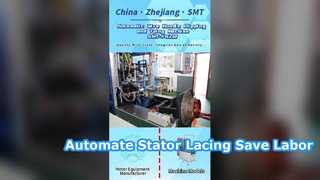 Máy viền Stator hai mặt tự động cho động cơ
